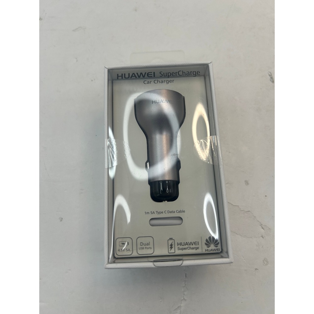 Huawei SuperCharge Car Charger AP38 Unisex OS Grey New